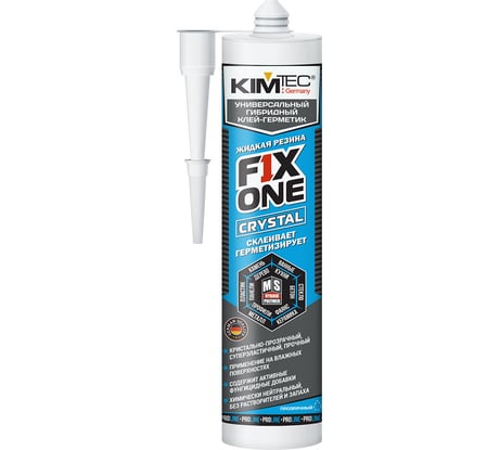 Клей-герметик KIM TEC MS FIX ONE прозрачный, 290 мл 03-04-05 11608863