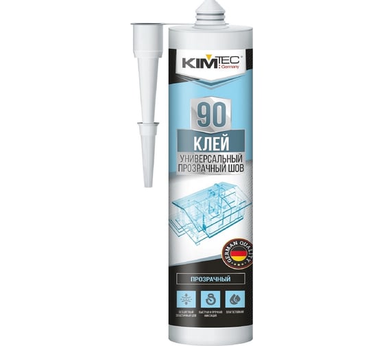 Клей 90 KIM TEC прозрачный шов 280мл 11602845 1