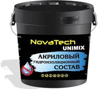 Гидроизоляционная акриловая мастика Unimix 7 кг NovaTech 000000978