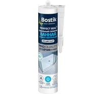 Идеальный силиконовый герметик Bostik Perfect Seal Ванная нейтральный, прозрачный, 280 мл BOK638653Р