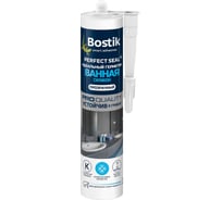 Идеальный силиконовый герметик Bostik Perfect Seal Ванная прозрачный, 280 мл BOK212793Р