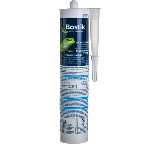 Идеальный силиконовый герметик Bostik Perfect Seal Ванная белый, 280 мл BOK212786Р