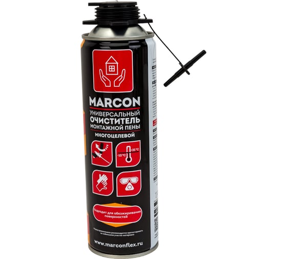 Очиститель незастывшей монтажной пены MARCON 4620010540059
