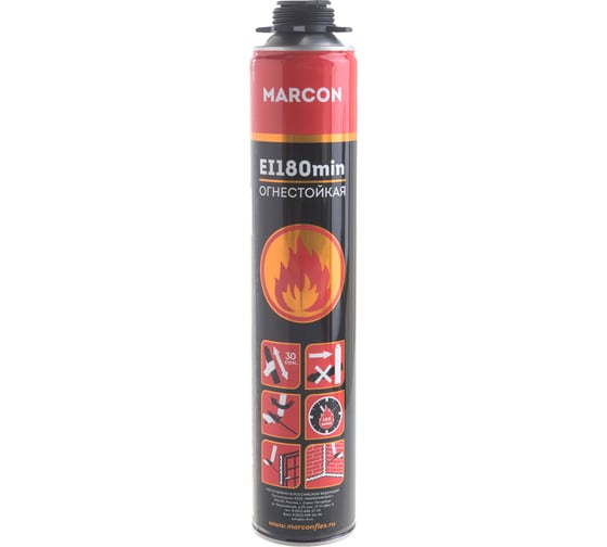 Огнестойкая профессиональная монтажная пена MARCON 4620010540264