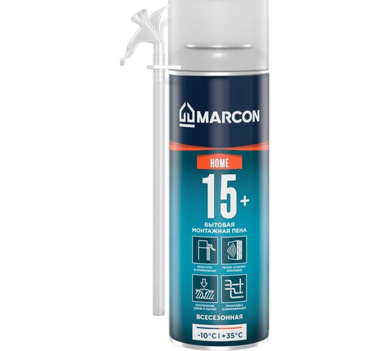 Пена монтажная бытовая 15+ MARCON PM.BIT.15