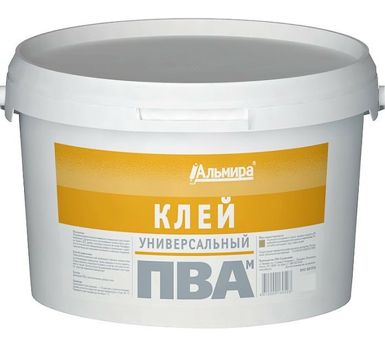 Клей ПВА Альмира универсальный 1,0 кг 00-00000231