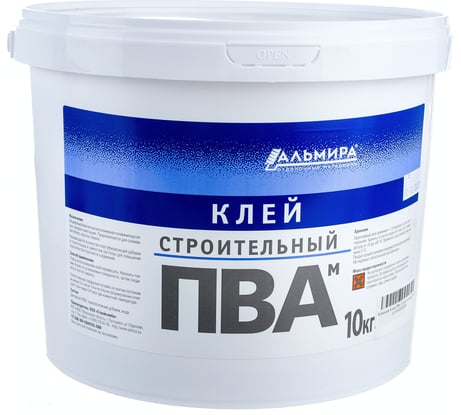 Клей ПВА Альмира строительный 10,0 кг 00-00000240