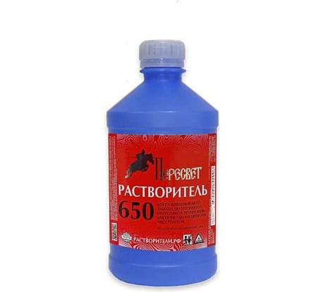 Растворитель Пересвет 650 0,5л 00-00000231