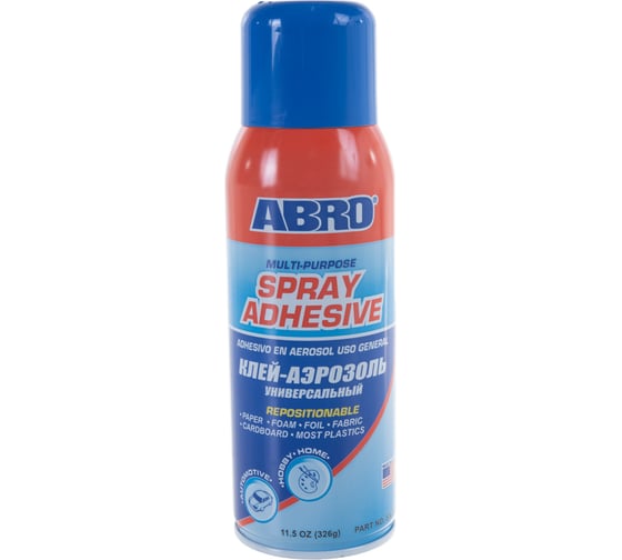 Универсальный аэрозольный клей ABRO 326 г SA-300