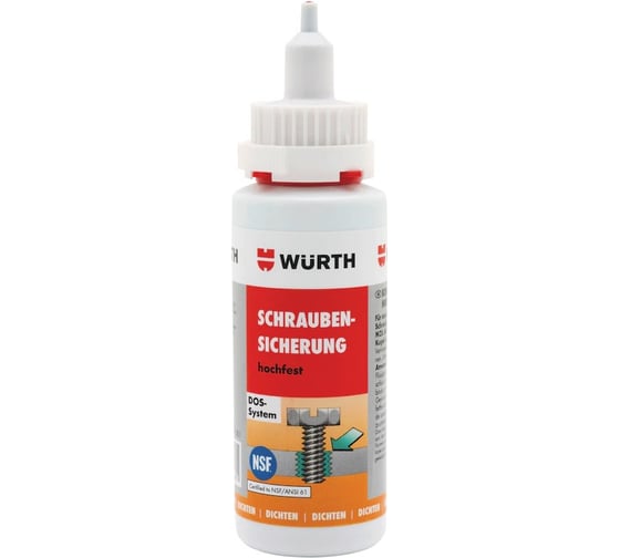 Герметик Wurth резьб. сильн. фикс. 50 г 0893270050053 1 1