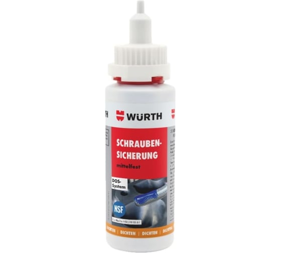 Герметик Wurth резьб. средн.фикс. 25 г 0893243025053 1