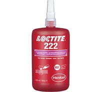 Резьбовой фиксатор низкой прочности Loctite 222, 250 мл 245636