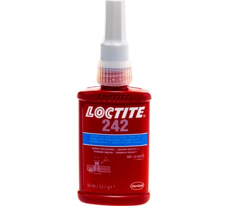 Резьбовой фиксатор средней прочности Loctite 242, 50 мл 1516473