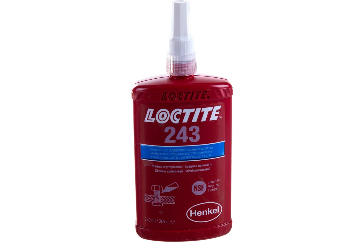 Клей Loctite 243 Объем 250мл Купить