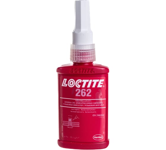 Резьбовой фиксатор средней/высокой прочности Loctite 262, 50 мл 246359