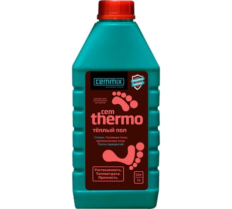 Пластификатор для теплых полов CEMMIX Thermo, 1 л 16718332