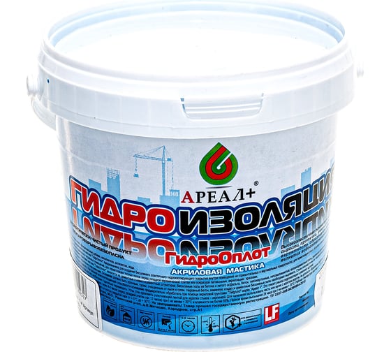 Гидроизоляция 1 кг ГидроОплот Ареал+ А-601