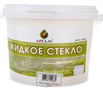 Жидкое стекло Ареал+ 3 кг А-520