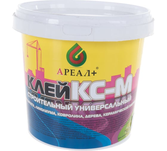 Строительный клей КС-М Ареал+ ведро 1,5 кг А-320 1