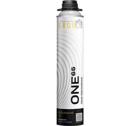 Профессиональная монтажная пена Kronbuild всесезонная ONE 65 FAO65