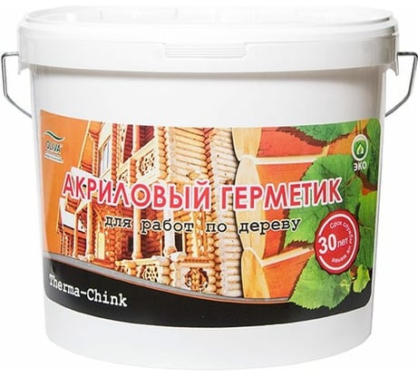Герметик Термачинк ведро 10 л 15 кг лиственница 00013843