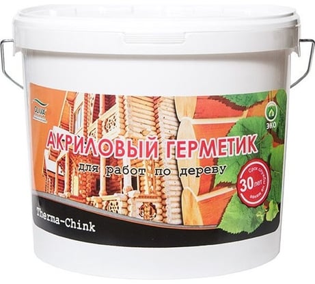 Герметик Термачинк ведро 5 л 7 кг палисандр 00013821