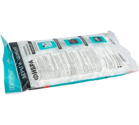 Полипропиленовая фибра CEMMIX Сemmix Fibra, 600гр. fbpp600