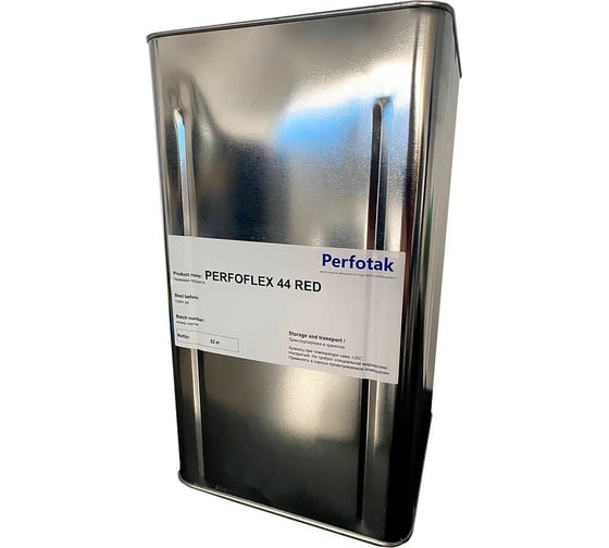 Негорючий жидкий клей Perfotak Perfoflex 44 RED 22 кг PFX44RED004