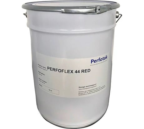 Негорючий жидкий клей Perfotak Perfoflex 44 RED 10 кг PFX44RED003