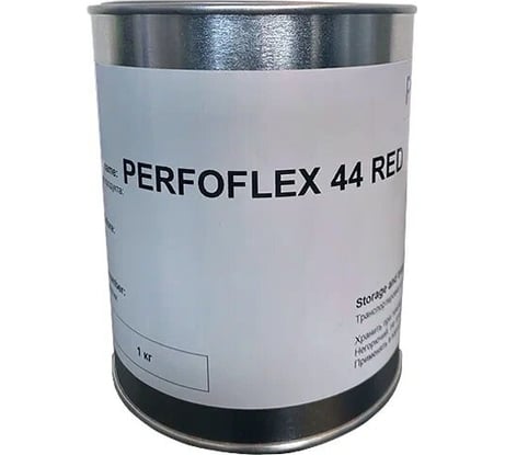 Негорючий жидкий клей Perfotak Perfoflex 44 RED 1 кг PFX44RED001