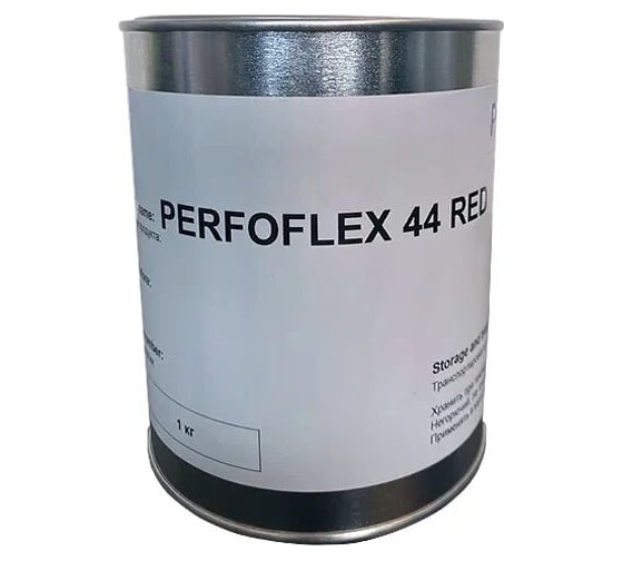 Негорючий жидкий клей Perfotak Perfoflex 44 RED 1 кг PFX44RED001