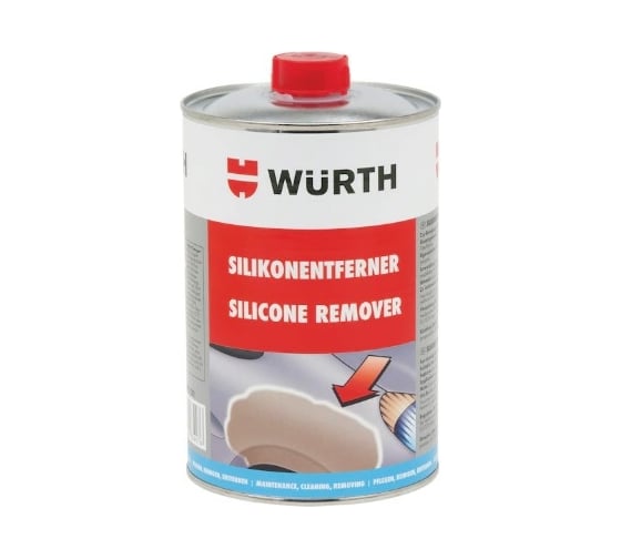 Очиститель силикона Wurth 1л 0893222 053 12