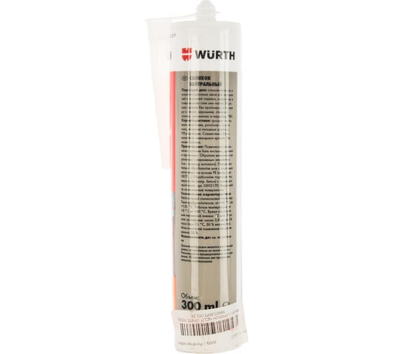 Силикон Wurth NEUT WHITE 300 мл 089253873 053 24