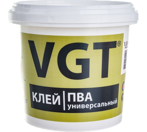 Универсальный клей ПВА VGT 1 кг 11602183 20872009