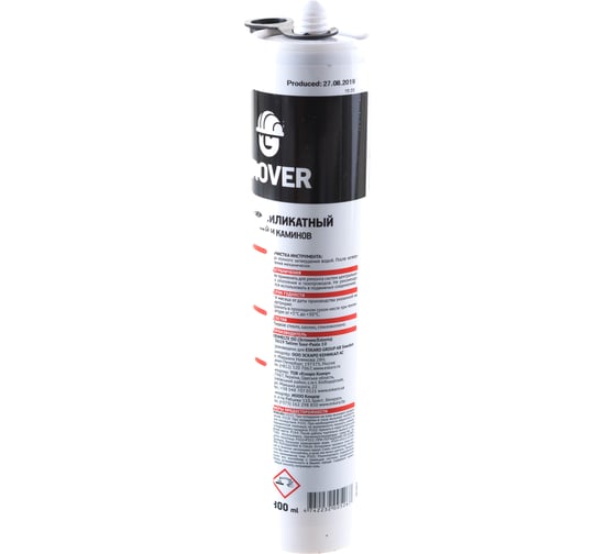 Герметик Grover F100 черный 0,3 л S0048