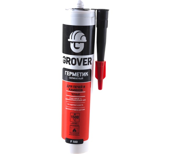 Герметик Grover F100 черный 0,3 л S0048