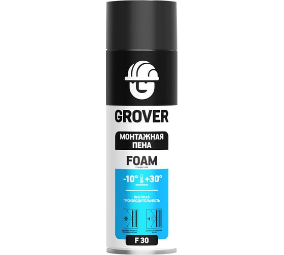 Всесезонная монтажная пена Grover F30 0,5 л F0005 1