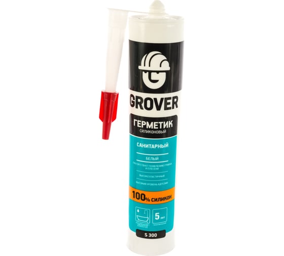 Герметик Grover S300 белый 0,3 л S0066