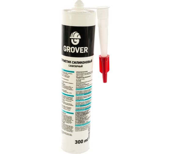Герметик Grover S300 белый 0,3 л S0066