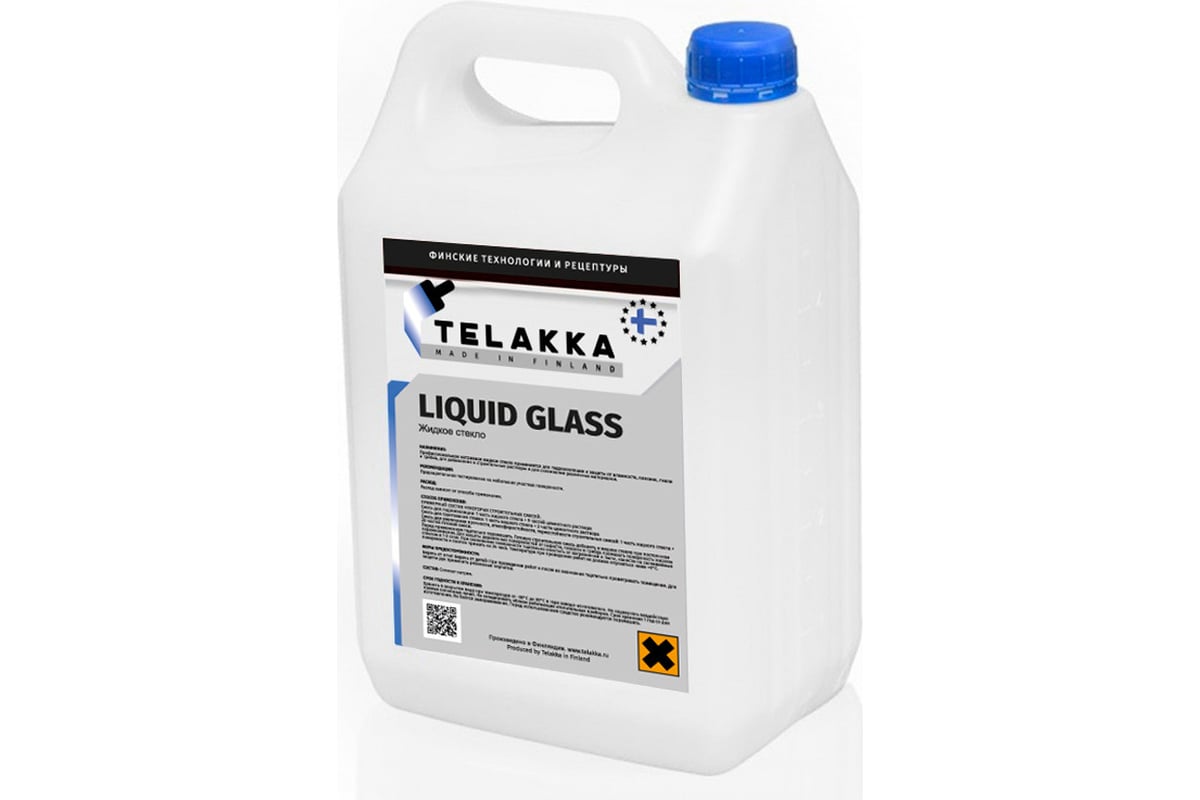 Жидкое стекло Telakka LIQUID GLASS 14кг 4631164229974 - выгодная цена ...