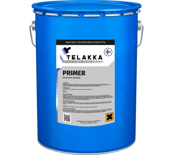 Битумный праймер Telakka PRIMER 16кг 4631164230024 1