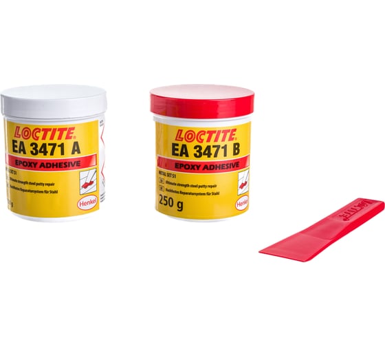 Сталенаполненная шпатлевка 3471 EA 2х250 г Loctite 229176