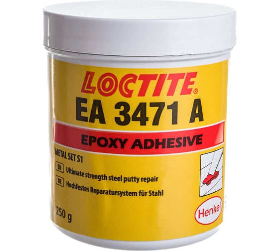 Сталенаполненная шпатлевка 3471 EA 2х250 г Loctite 229176