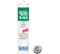 Профессиональный силиконовый герметик OTTO-CHEMIE S100 С92 нежно-голубой, 300 мл OS100/C92