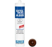 Акриловый герметик премиум-класса OTTO-CHEMIE коричневый, 310 мл A205/C05