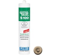 Профессиональный силиконовый герметик OTTO-CHEMIE S100/С10 багамо-бежевый, 300 мл OS100/C10