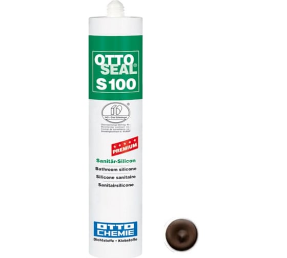 Профессиональный силиконовый герметик OTTO-CHEMIE S100 С21 бали, 300 мл OS100/C21 1