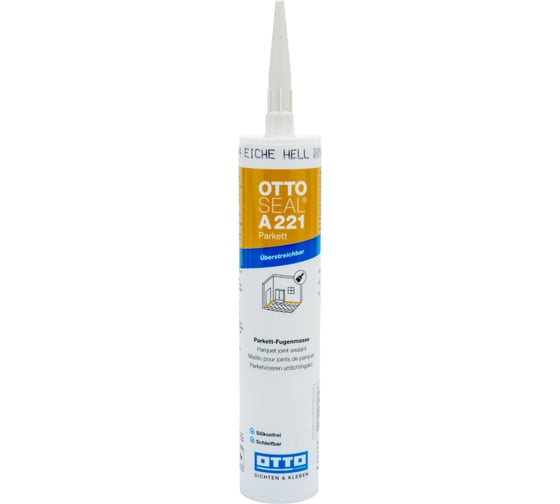 Профессиональный акрилатный герметик OTTO-CHEMIE Parkett A221 C64 светлый дуб, 310 мл A221/C64