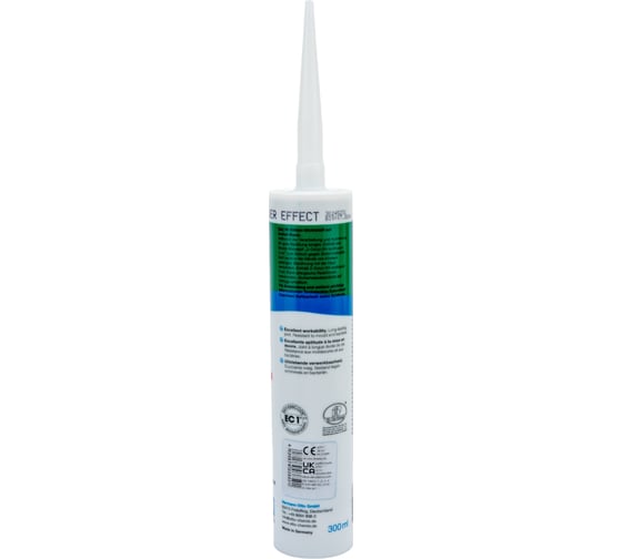 Профессиональный силиконовый герметик OTTO-CHEMIE серебряный, 300 мл S100/510