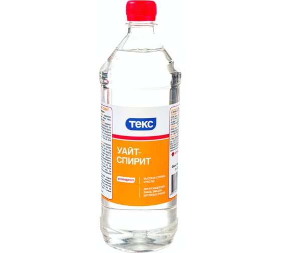 Уайт-спирит Текс ГОСТ 1 л, ПЭТ бутылка 4601541003602